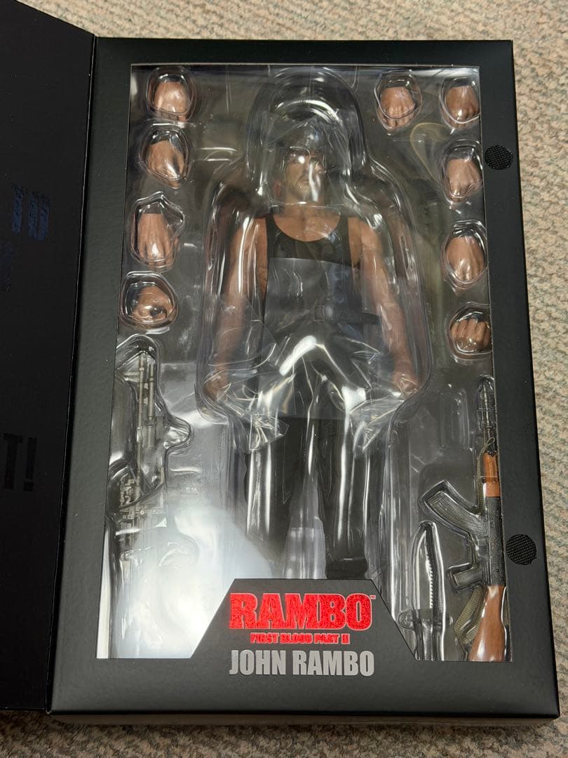 three zero 1/6 ランボー first blood Ⅱフィギュア