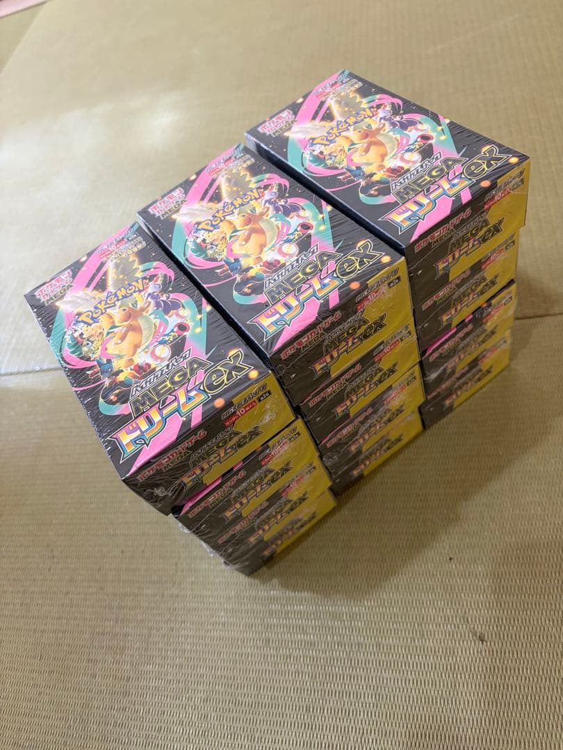 ポケモンカードMEGAドリームex 12BOX 新品未開封　シュリンク付き
