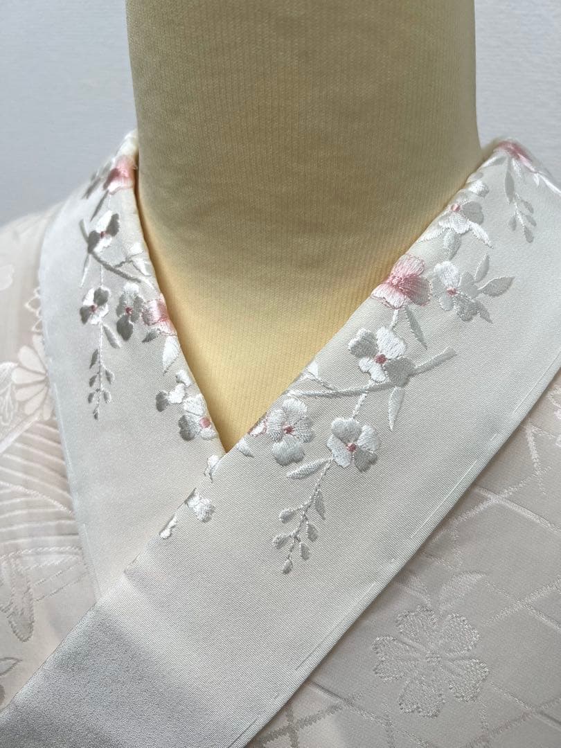 振り袖　フルセット　別誂長襦袢　成人式　金彩加工　刺繍入り　後藤久美子　819