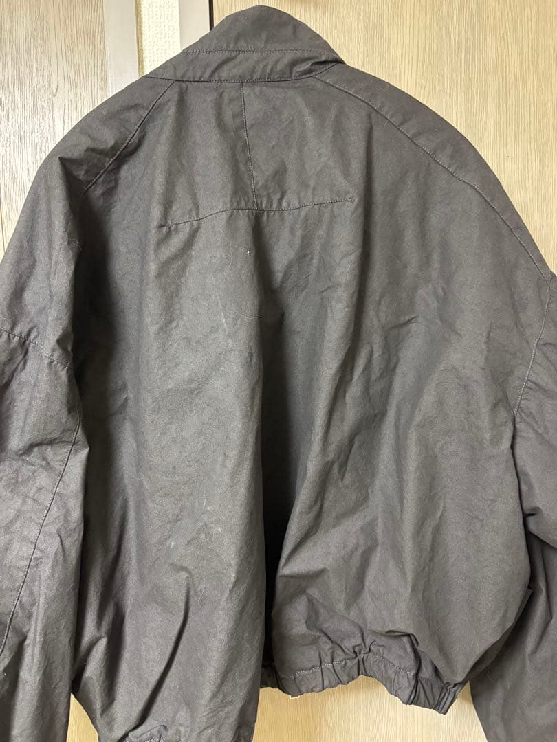 ジャケット・アウター BIBLIOTHERK DRAPED BLOUSON BLACK