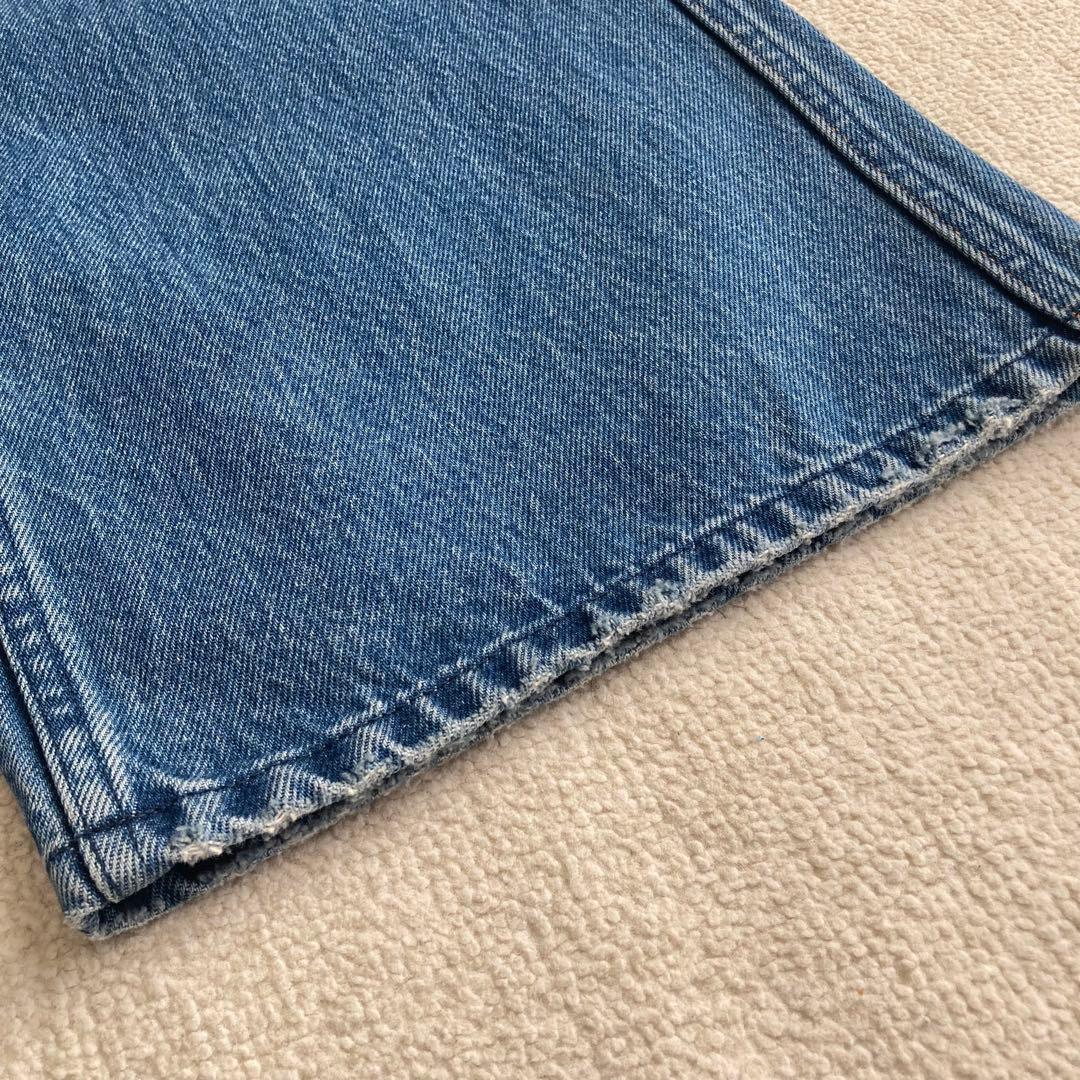 専用　新品 定価3万 woadblue ハイウエスト セミワイド フレアデニム