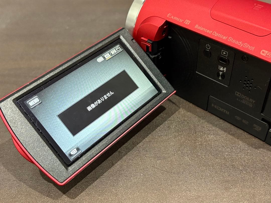 Sony HDR-CX680 レッド ビデオカメラ本体　NP-FV100A