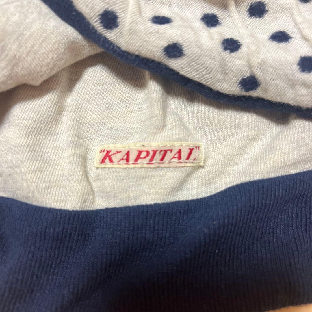 キャピタル　kapital　帽子　ニット帽　ターバンキャップ