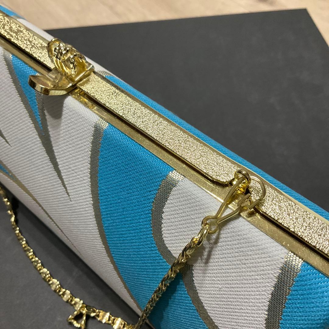 未使用◆振袖用◆草履和装バックセット◆本革使用◆24.5cm◆Fサイズ◆①