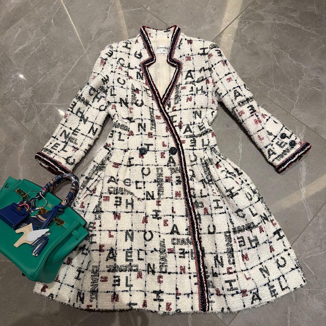 CHANEL ツイードコート 34 ワンピース