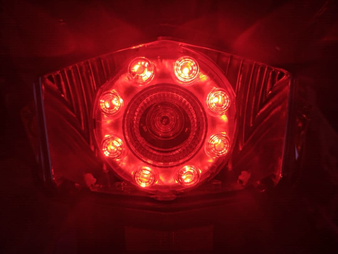 超激レア ヤマハ シグナスX 125 2型 LED テール ランプ 純正 加工