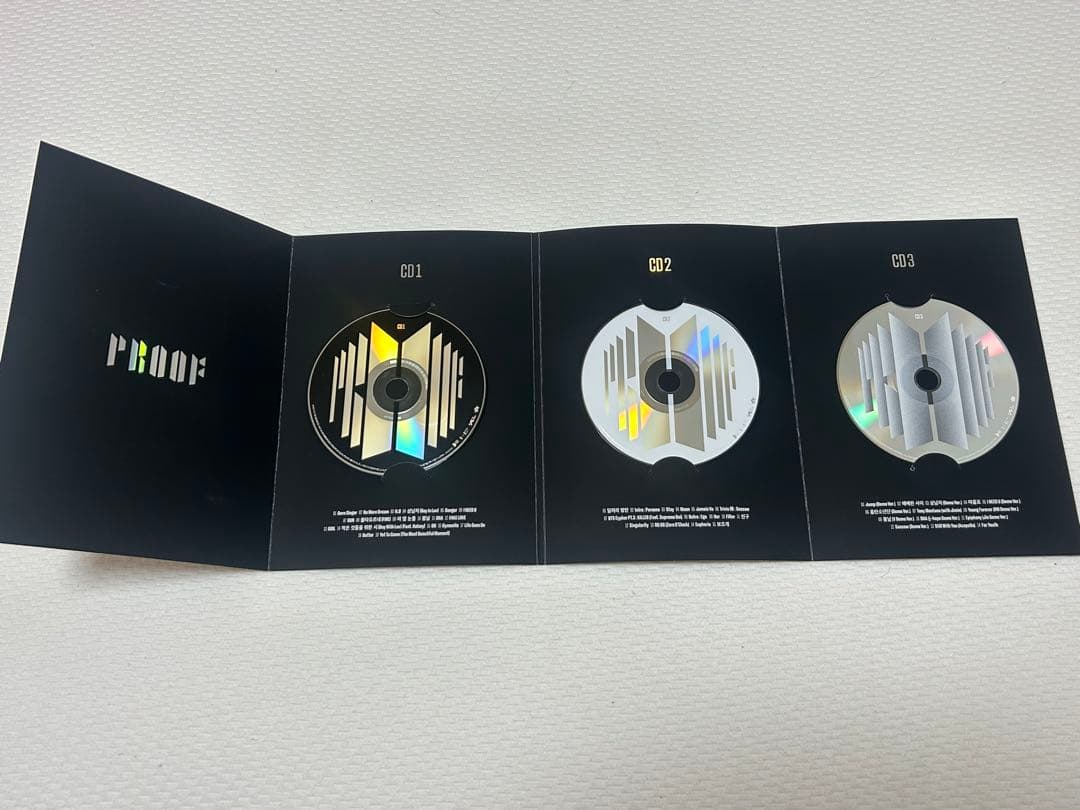 BTS PROOF アルバム CD3枚セット Standard Edition