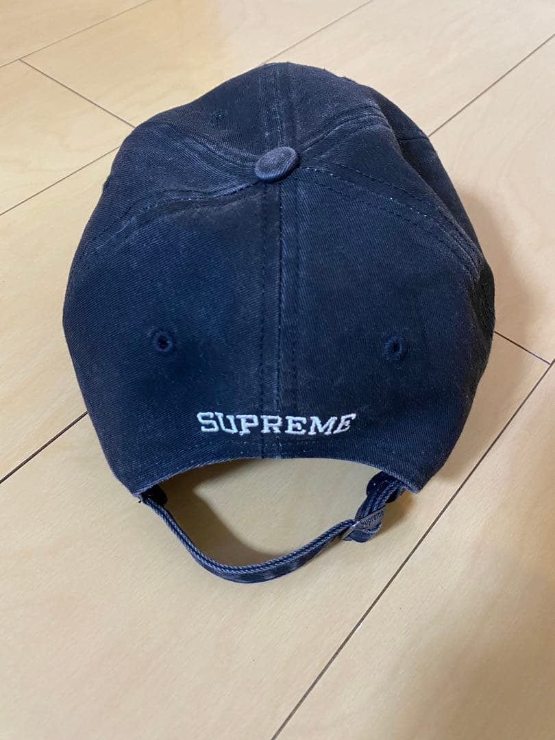 帽子 supreme pigment coated 2-tones s logo