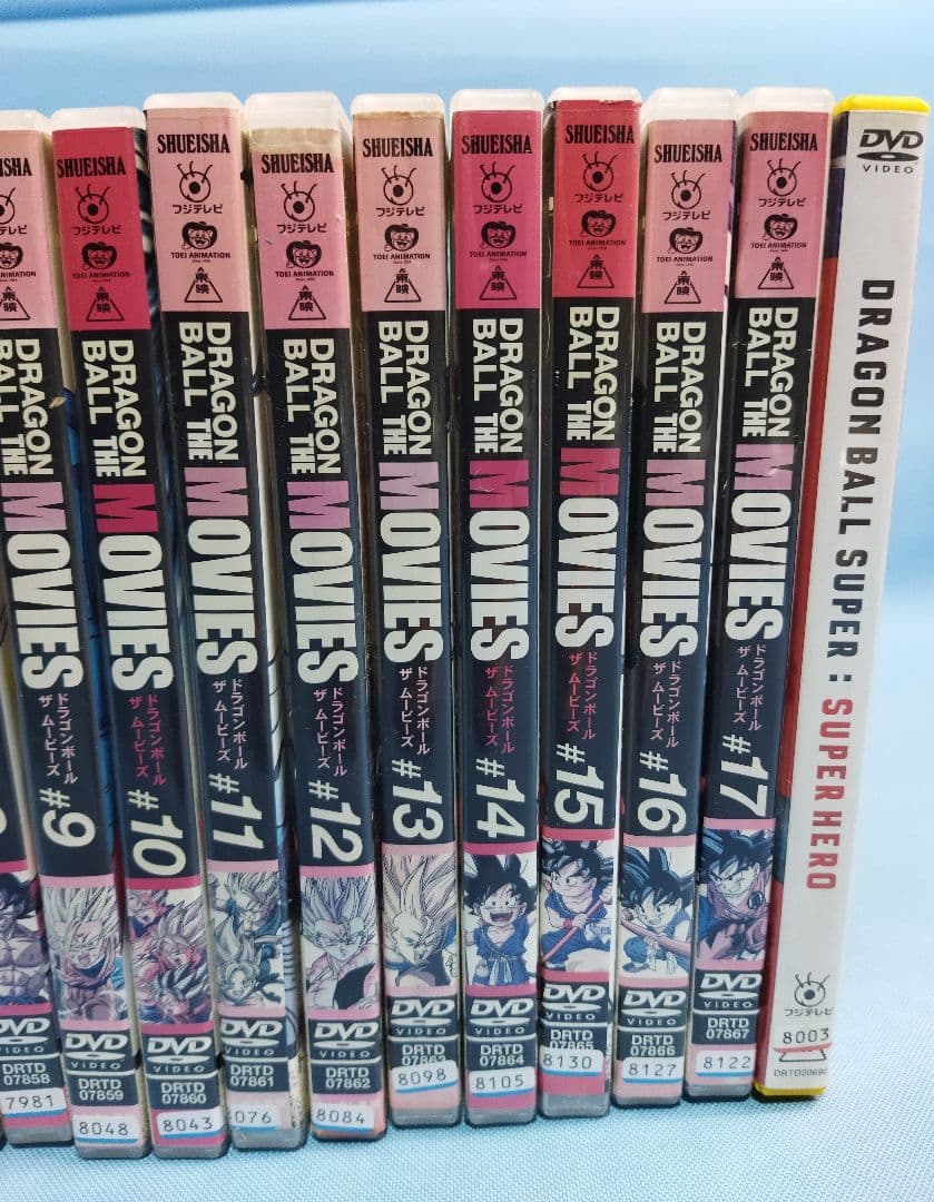 ドラゴンボール レンタルアップDVD 17点+関連1本　合計18本セット