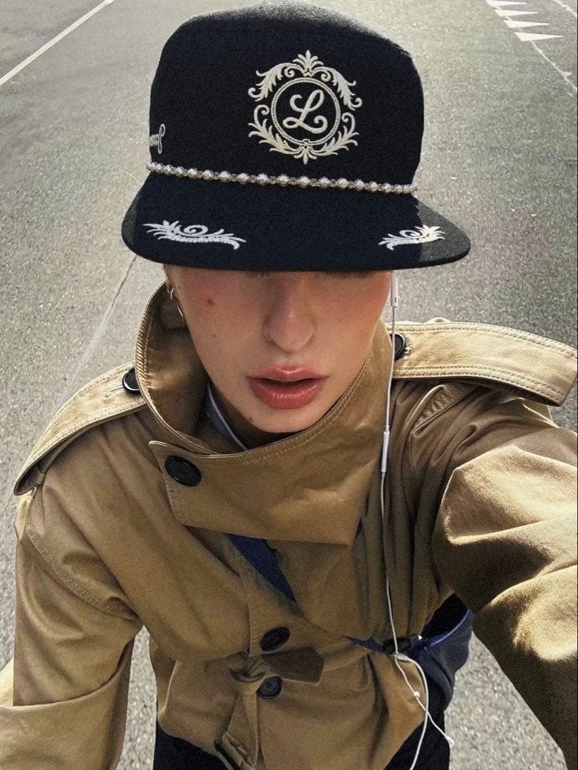 8LOME ピルボックス pillbox cap 円堂守 ストリートシック