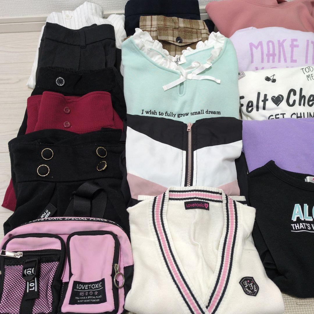 【美品多】160 女の子 秋冬 20点 まとめ売り