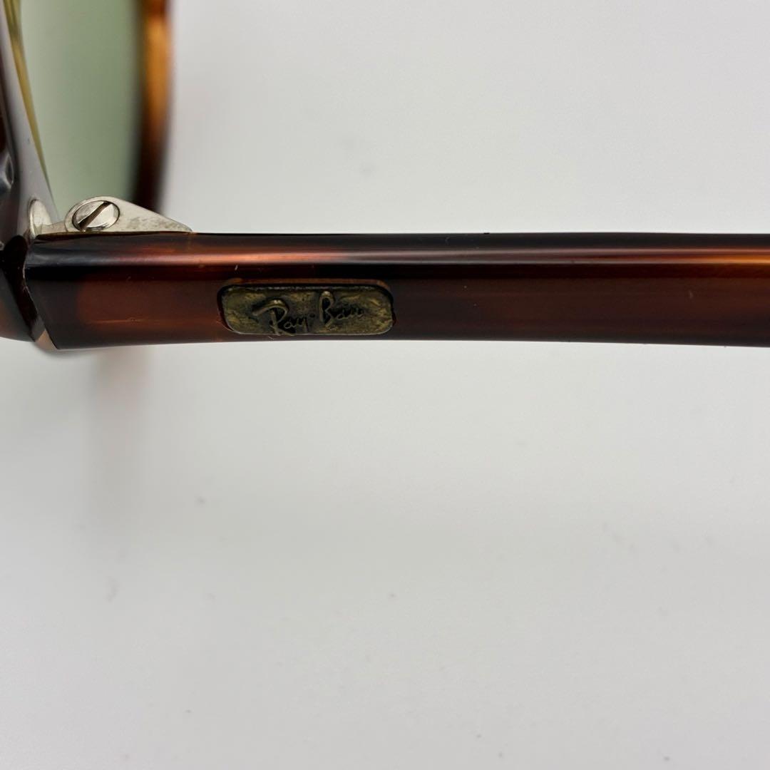Ray-Ban レイバン　B&L社製　ヴィンテージサングラス　べっ甲　ゴールド