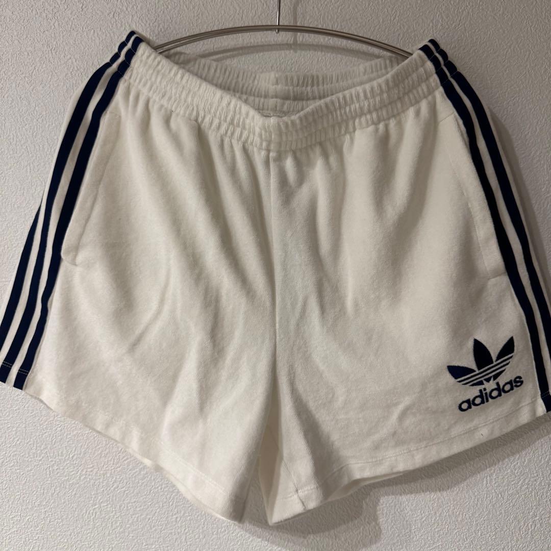 【未使用級】adidas パジャマ　セットアップ　コットン　リンガー　極美品