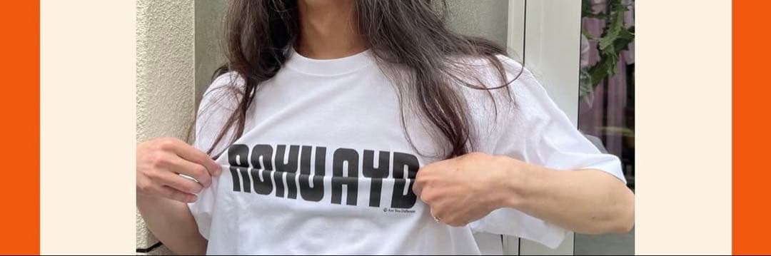 「別注」「Are You Different×6」ROKUAYD Tシャツ