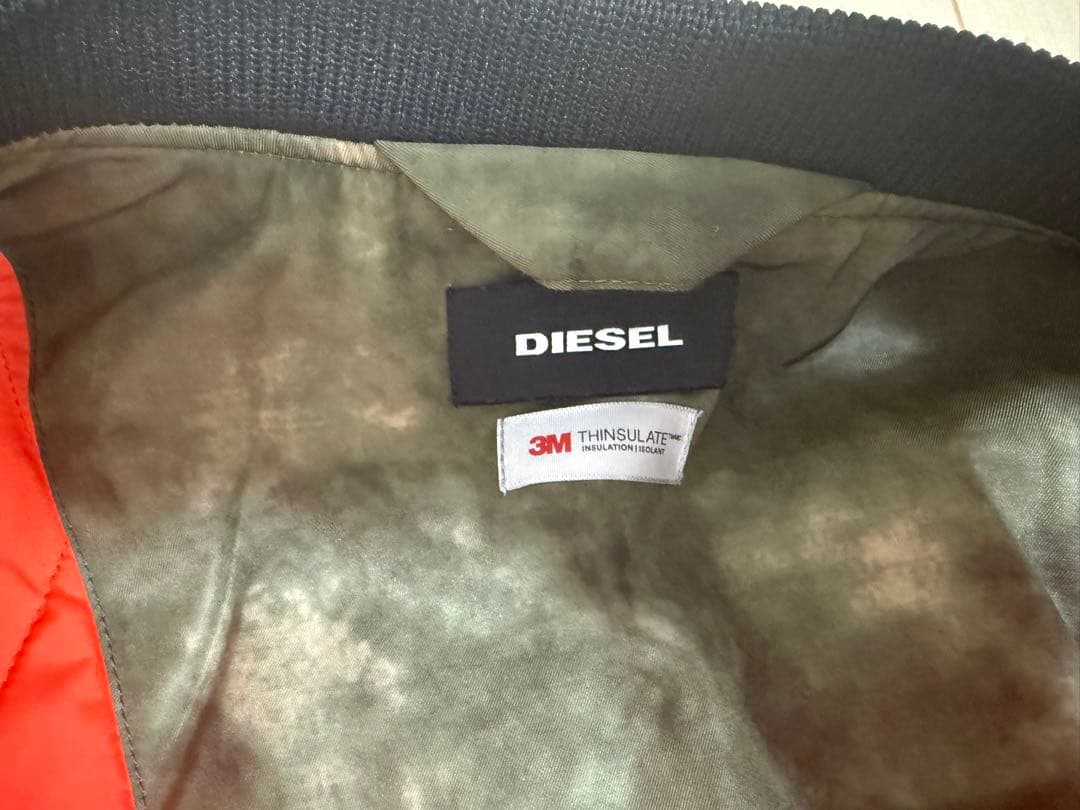 DIESEL MA-1 ボンバージャケット　3M カモフラージュ　カーキ　L