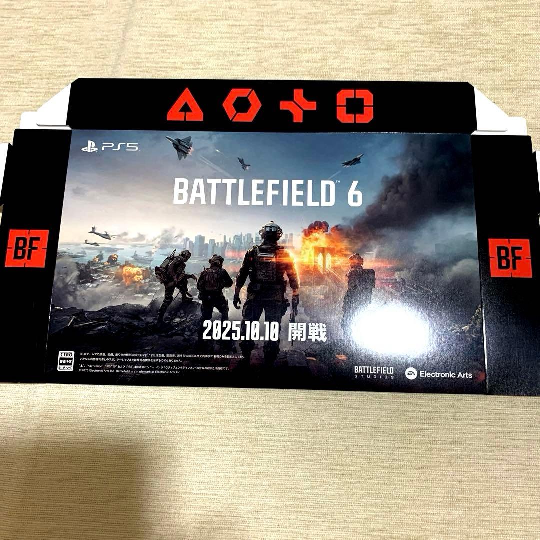 ★非売品★ バトルフィールド 6 ps5 販促用B2ポスター　販促セット