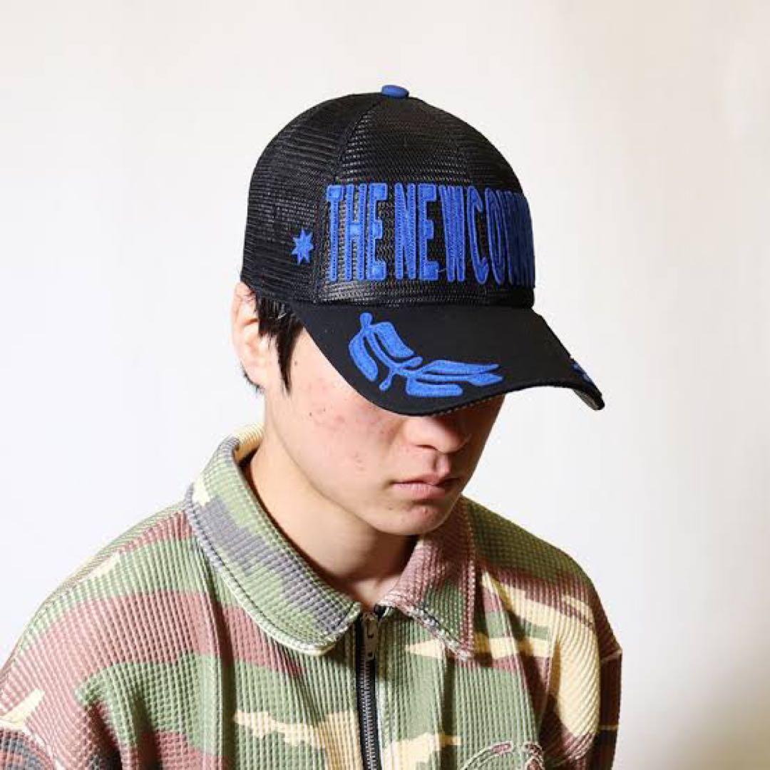 タグ付 FAF THE NEW COMMUNE Mesh Trucker Cap