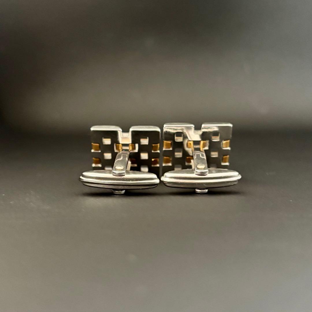 【希少】【美品】【ダンヒル】時計駒 コマデザイン カフス ネクタイピン セット