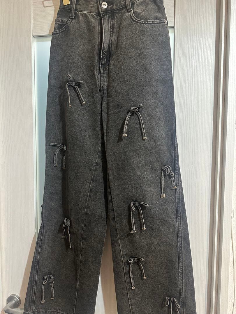Ribbon Denim メゾンスペシャルブラック