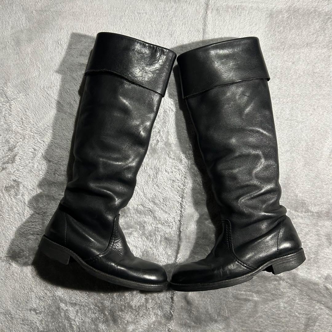 90s~00s JUNYA WATANABE archive レザーロングブーツ