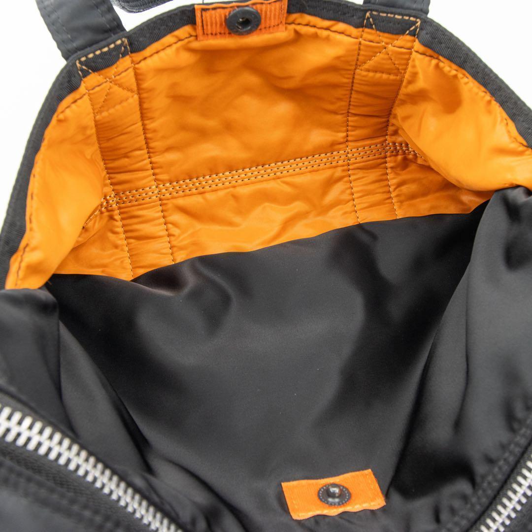 A117【美品】ポーター／タンカー　ミニボストンバッグ　ダッフル　ナイロン　黒