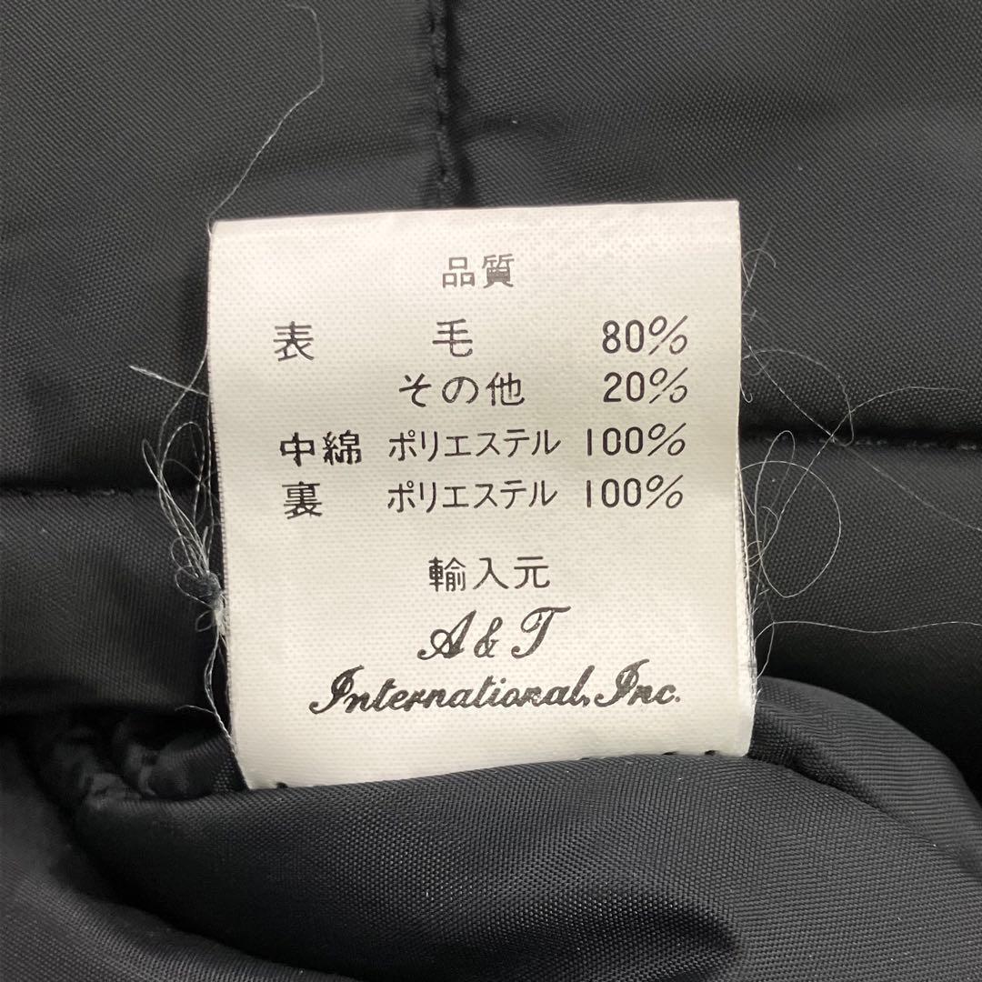 90s 中綿 ダッフル コート トラッド USA製 ネイビー VINTAGE