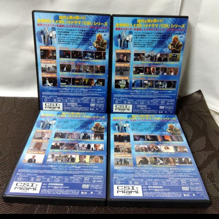 DVD「CSI:マイアミ シーズン2 コンプリートDVD-BOX-2〈4枚組〉」