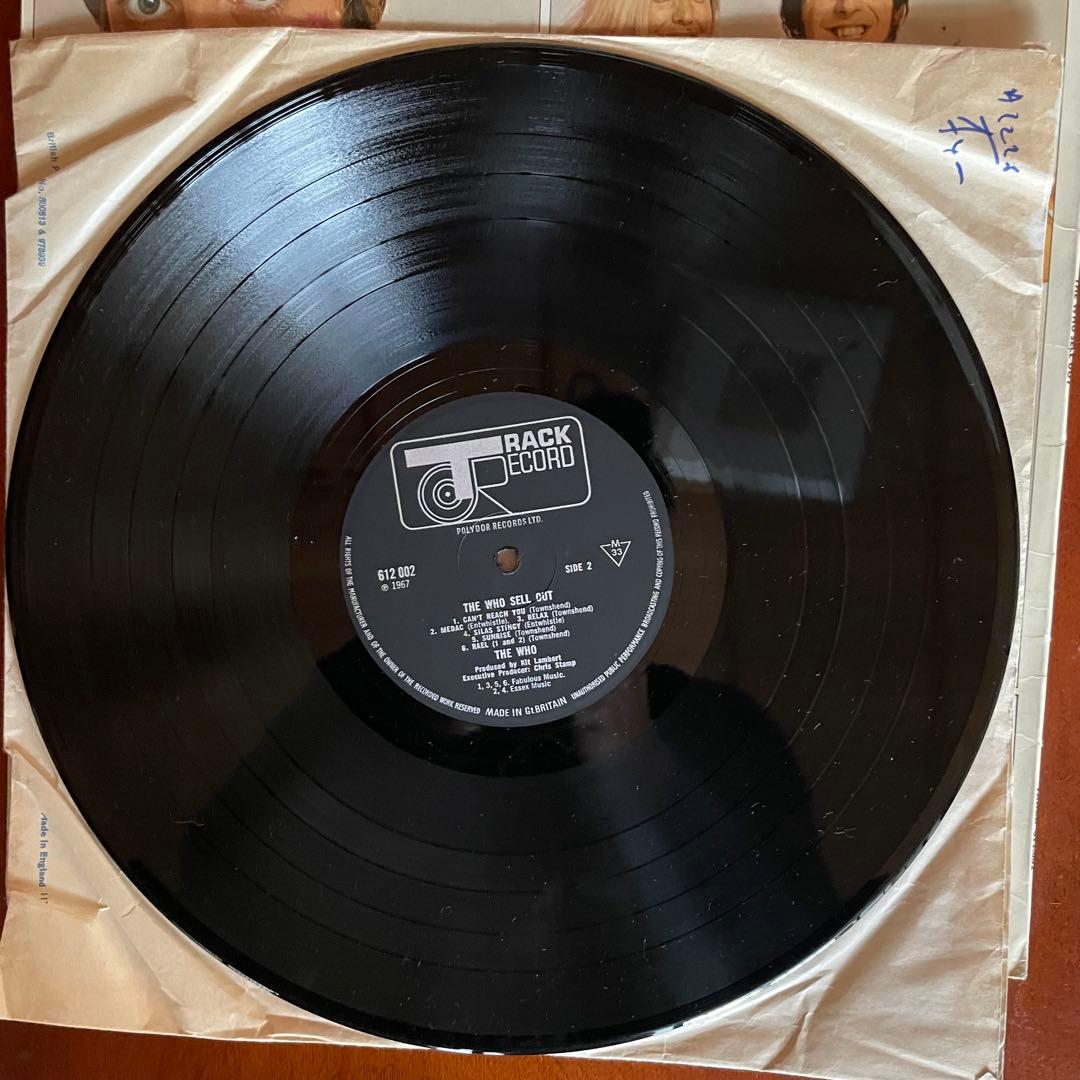 UKorg THE WHO SELL OUT MONO レコード