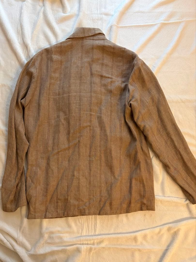 AURALEE LINEN WOOL SILK SHARK SKINセットアップ