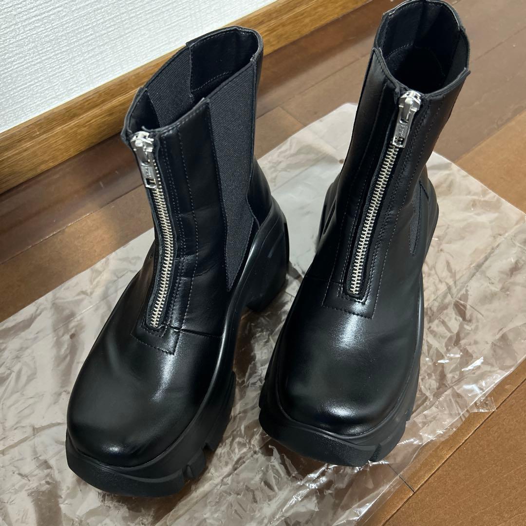 SLY FRONT ZIP CHUNKY ブーツ