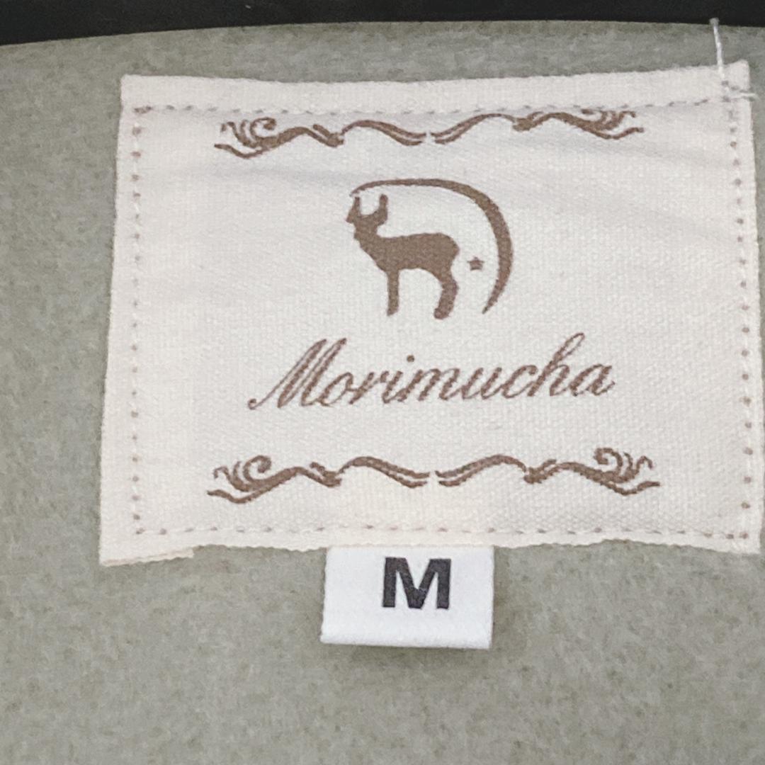 Morimucha ライトグリーン 花刺繍 ワンピース Mサイズ