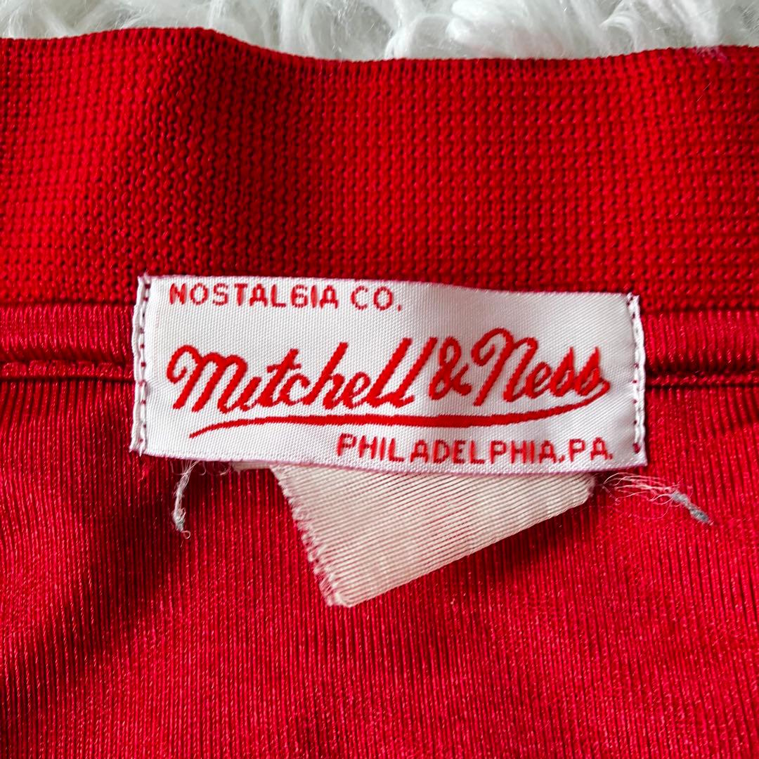 ミッチェルアンドネス NFL 49ers アメフト ゲームシャツ 刺繍 半袖