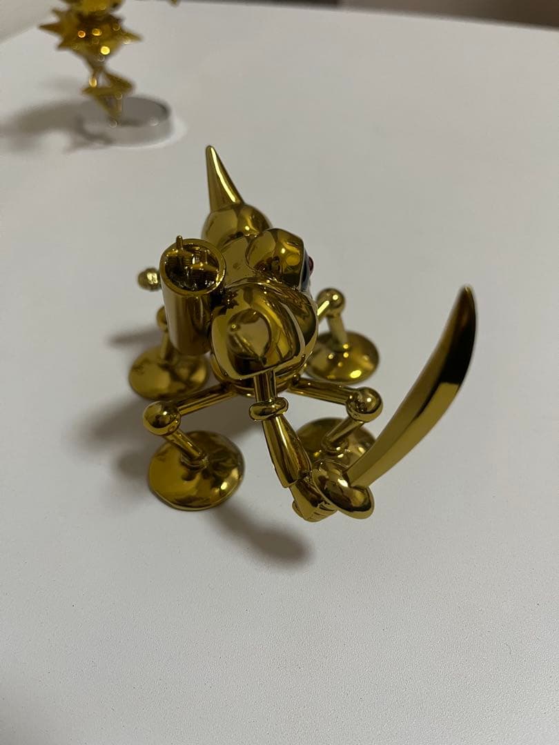 ドラクエメタリックモンスターズギャラリー　リペイント品　キラーマシン系ゴールド