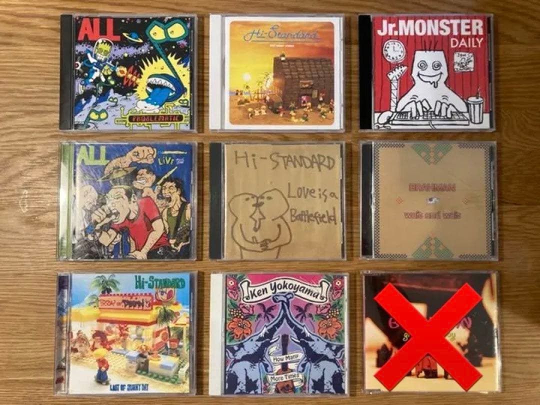 メロコア、PUNK、ROCK好き　CD33枚