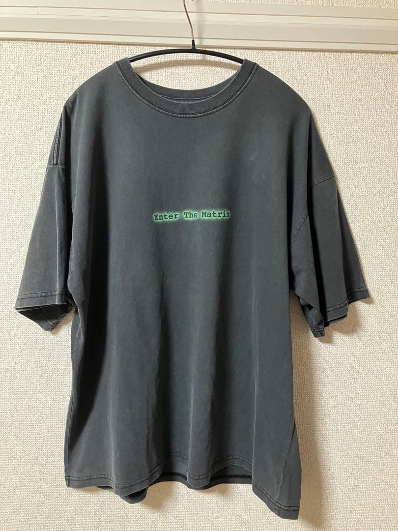 FACCIES monkey tine MATRIX Tシャツ　L ブラック