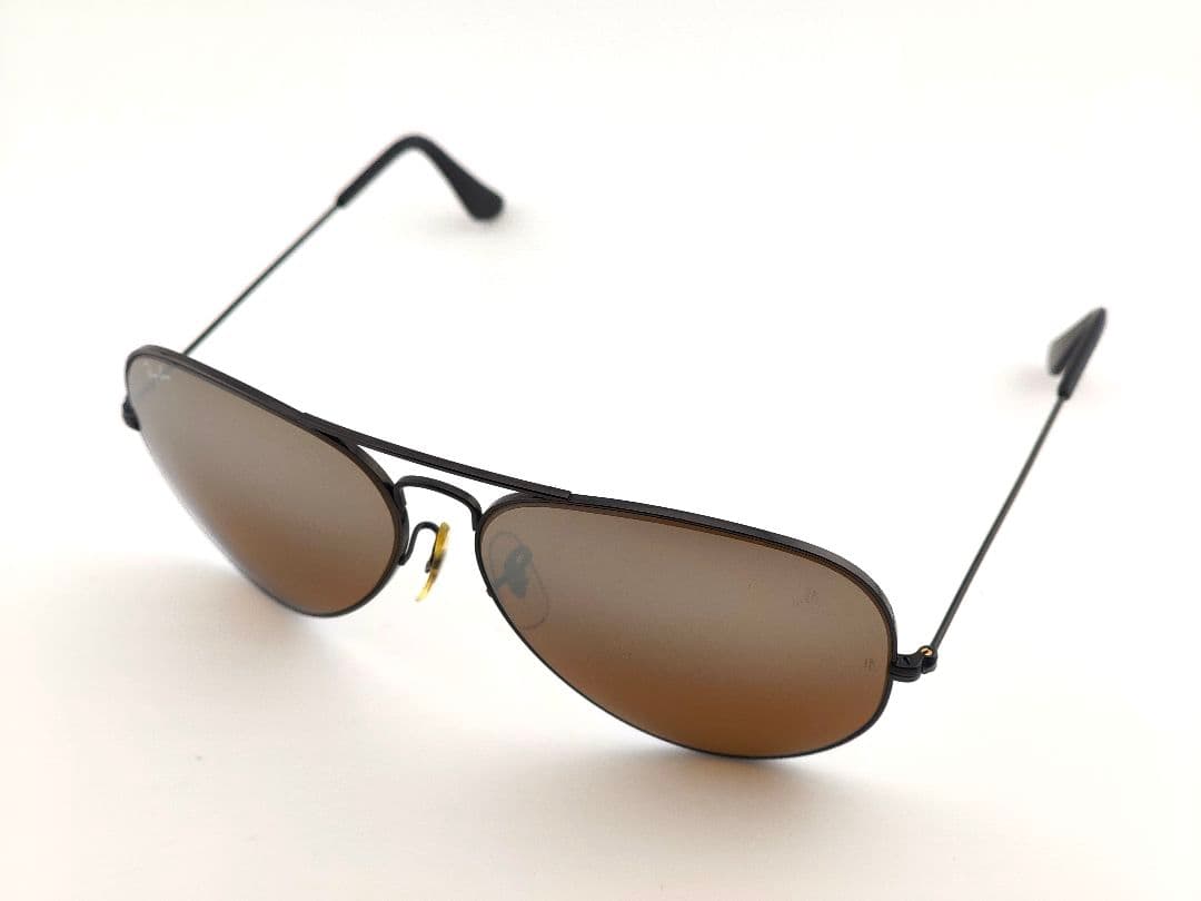 ビンテージ　B&L Ray-Ban アビエーター ハーフミラー