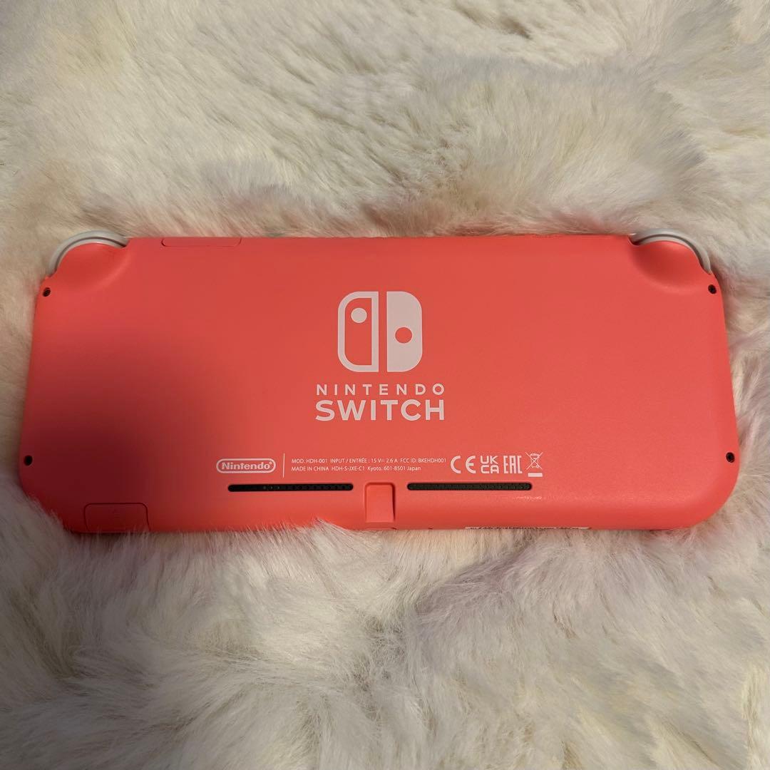 Nintendo Switch Lite コーラル 本体 充電器付き