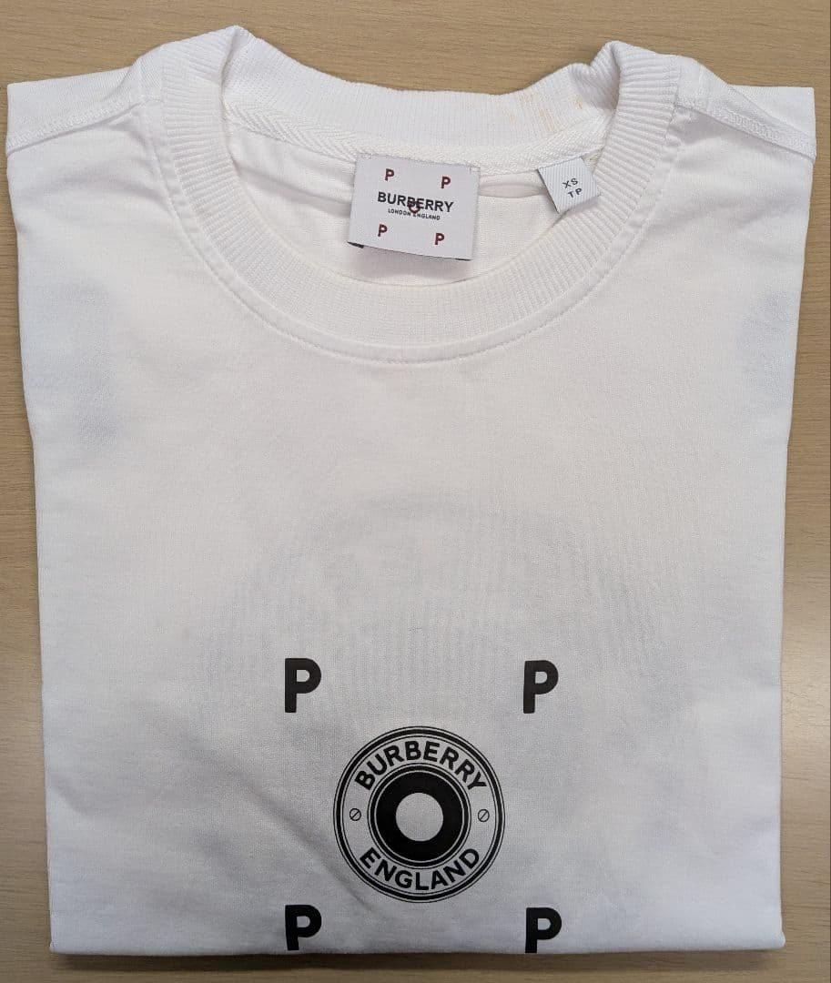 BURBERRY（バーバリー） ロゴ Tシャツ XS ホワイト