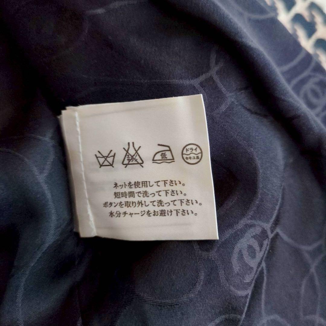 ◾︎極美品◾︎ シャネル 千鳥格子テーラードジャケット ツイード ココマーク 40