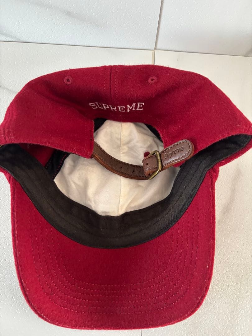 専用 SUPREME 21AW S logo 6 Panel キャップ cap