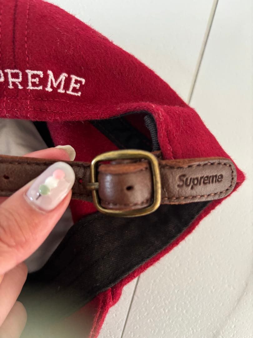 専用 SUPREME 21AW S logo 6 Panel キャップ cap