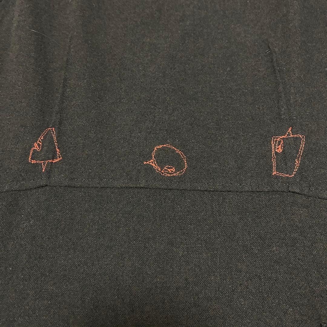 i+mu センソユニコ　ノースリーブワンピース　ウールカシミヤ　刺繍
