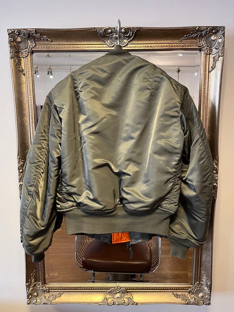 ALPHA MA-1 USA製 68年製 復刻 Sサイズ