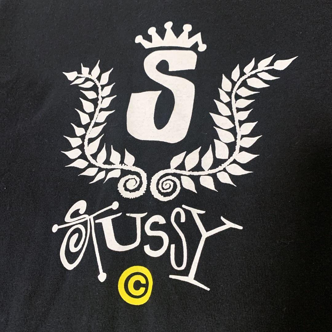 【希少ロゴ】Stussy オールドステューシー クラウンSロゴTシャツ