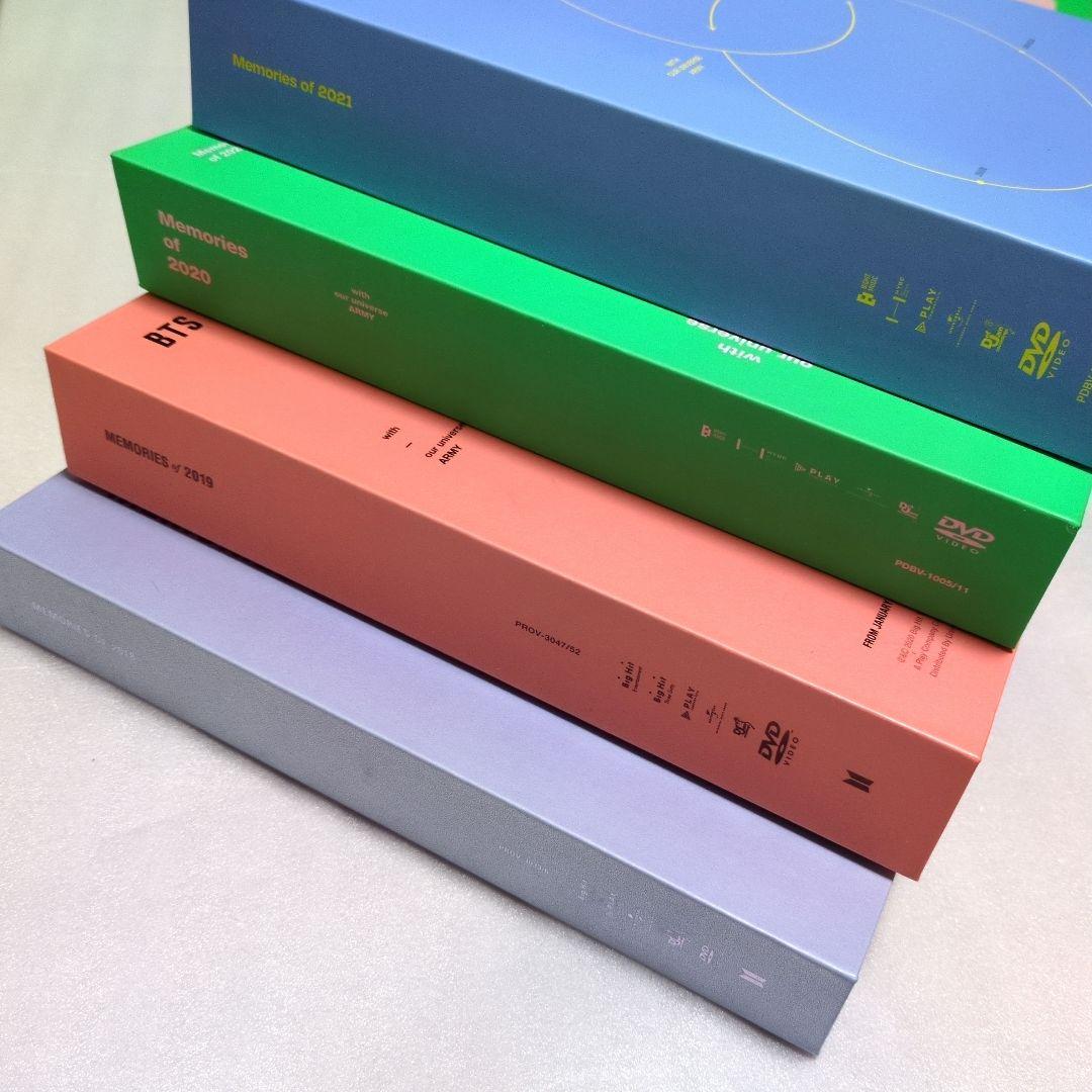 確認用 MEMORIES DVD 2018 19 20 21 ウィン まとめ売り
