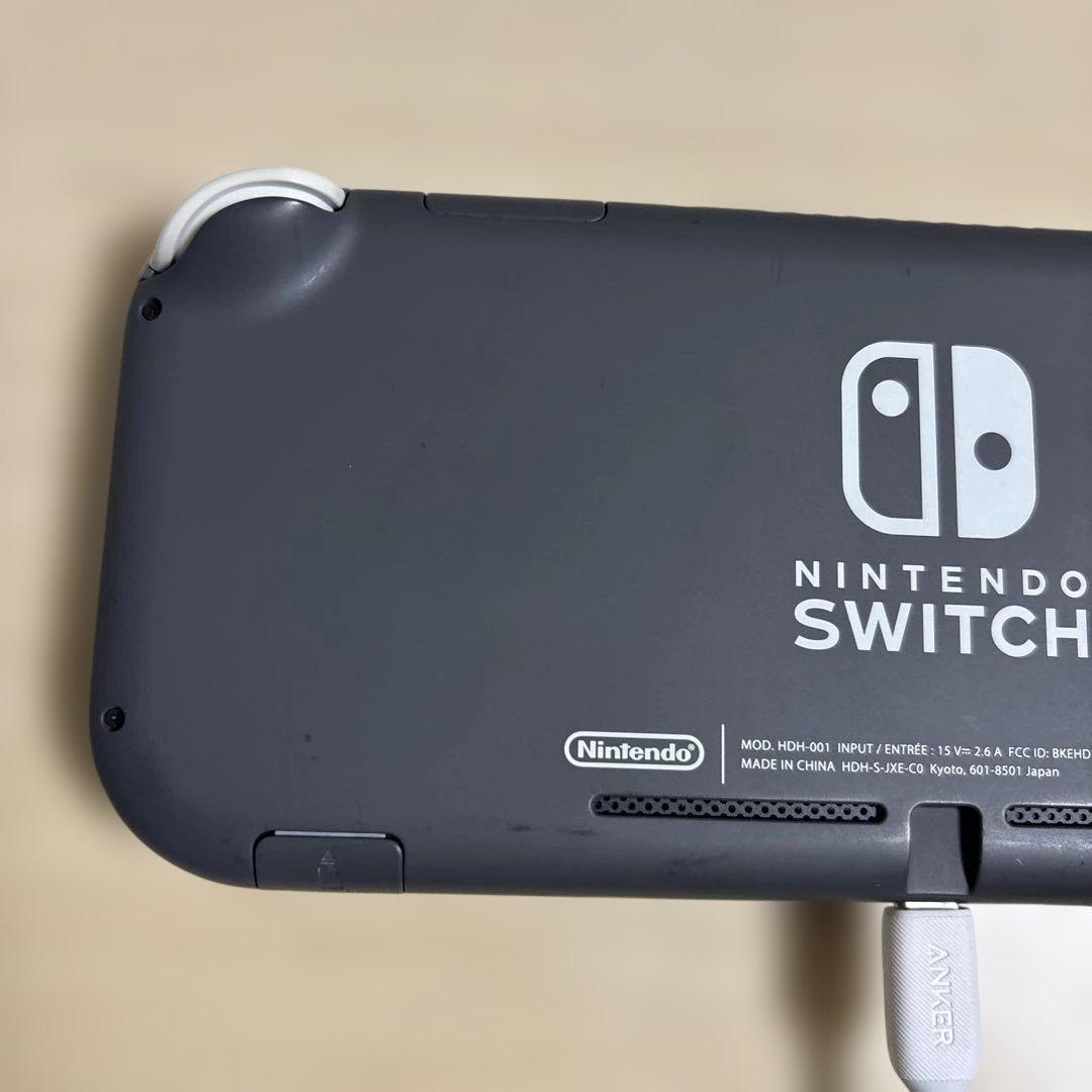 Nintendo Switch Lite グレー 動作OK 元箱付