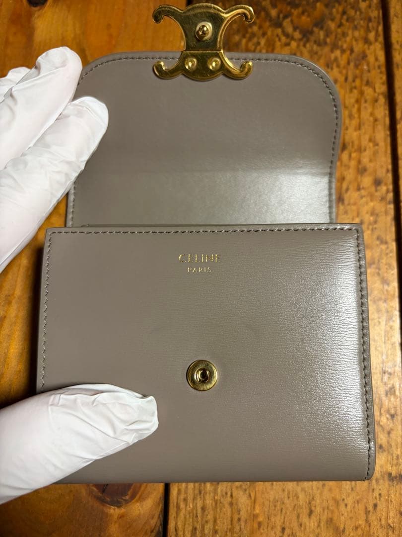 S*P様 CELINE セリーヌ 財布 グレー