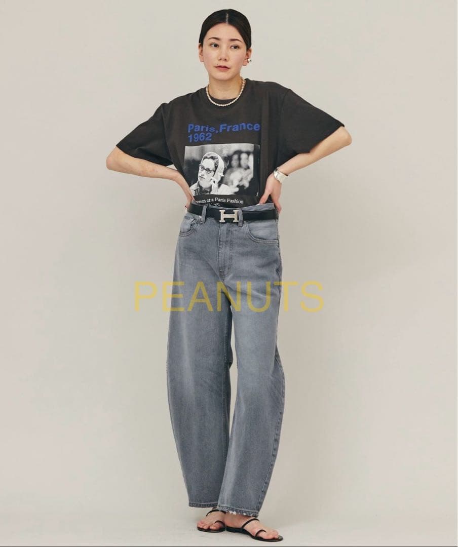 Curensology 〈&RC〉ユーズドカーヴィーデニムパンツ
