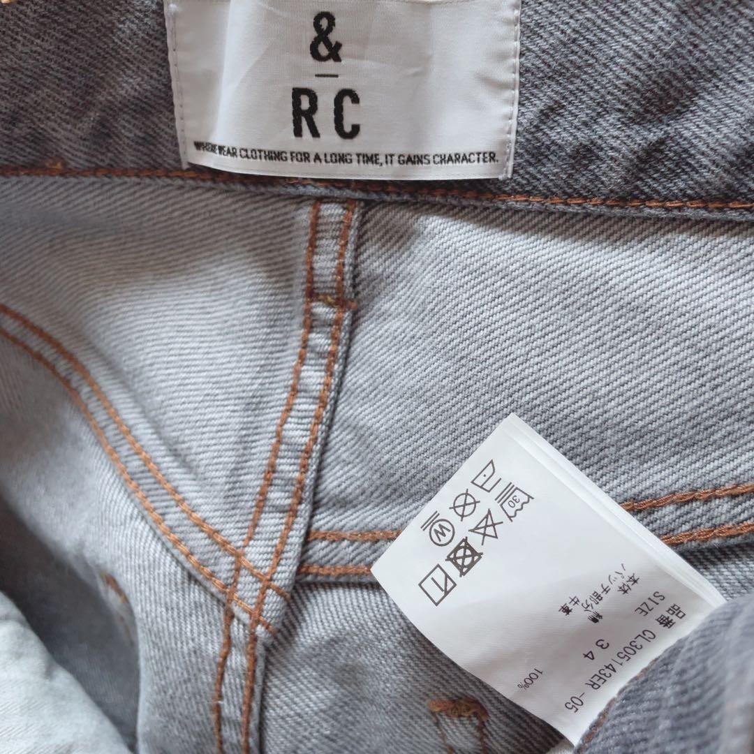 Curensology 〈&RC〉ユーズドカーヴィーデニムパンツ