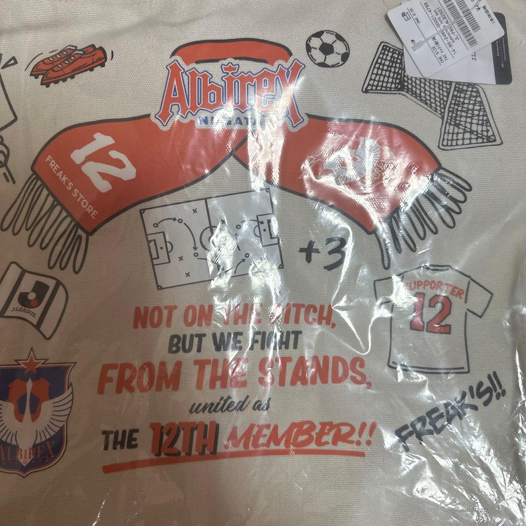 アルビレックス新潟FREAK'S STOREトートバッグ
